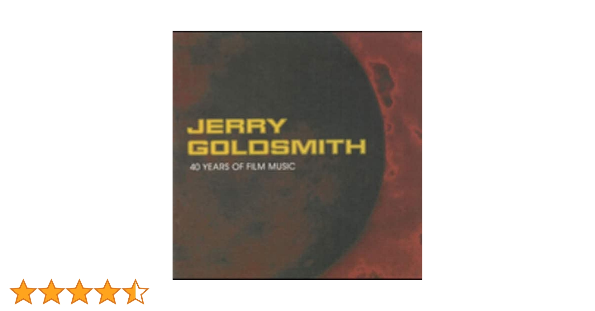 Amazon.co.jp: Goldsmith, Jerry: 40 Years of Film Music